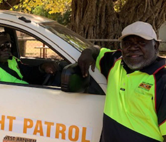 Night patrol team
