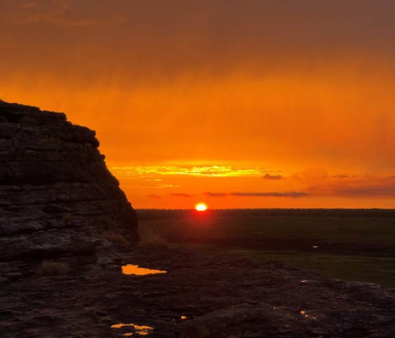 Ubirr at sunset