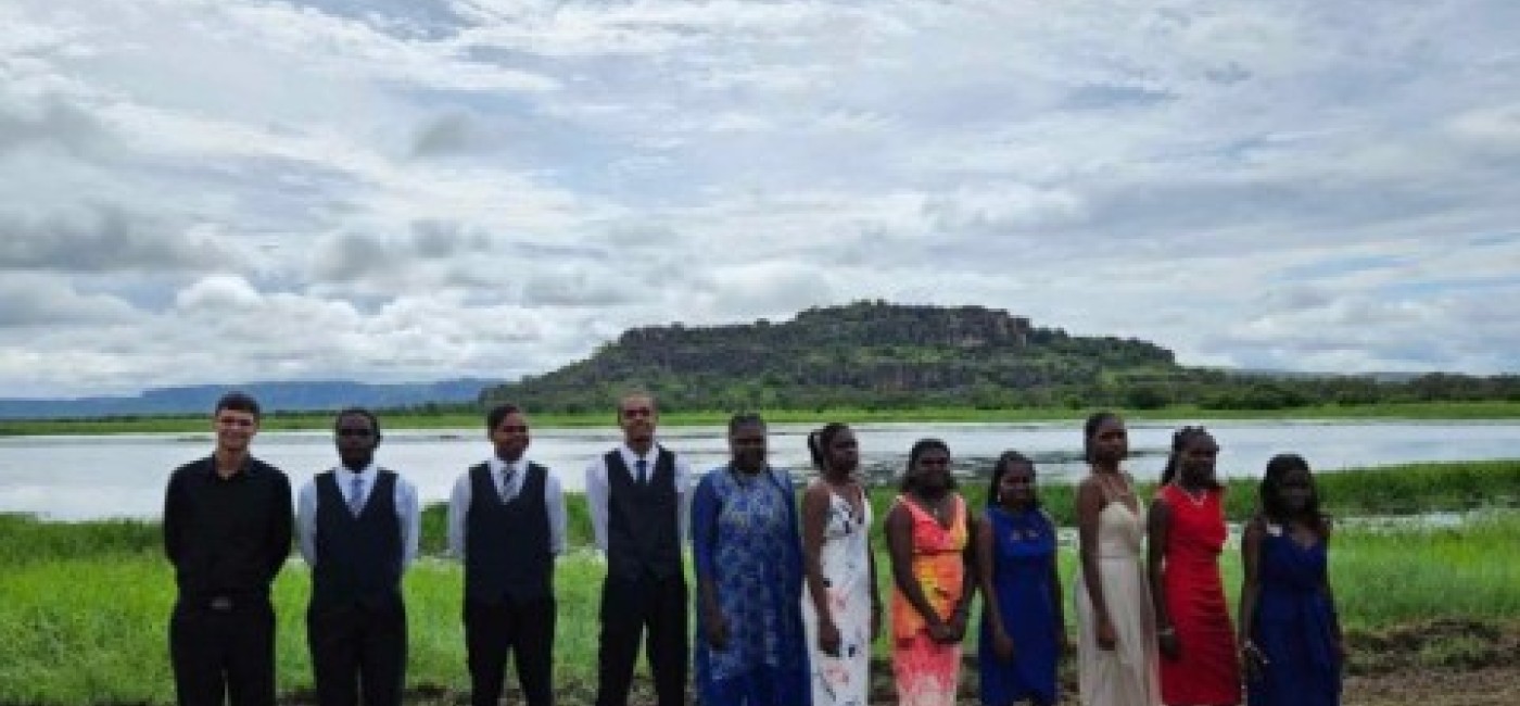 Gunbalanya students graduation image