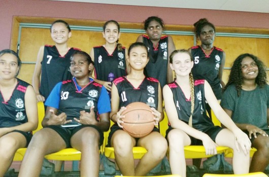 COM_Girls Academy Basketball team