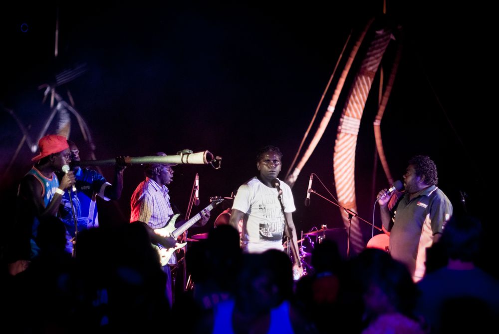 The extremely popular Bininj Band and Minjilang Connection closed out the show.